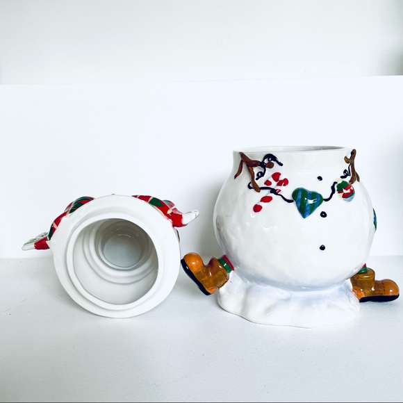 Certified International Frosty the Snowman Cookie Jar - Picture 5 of 7